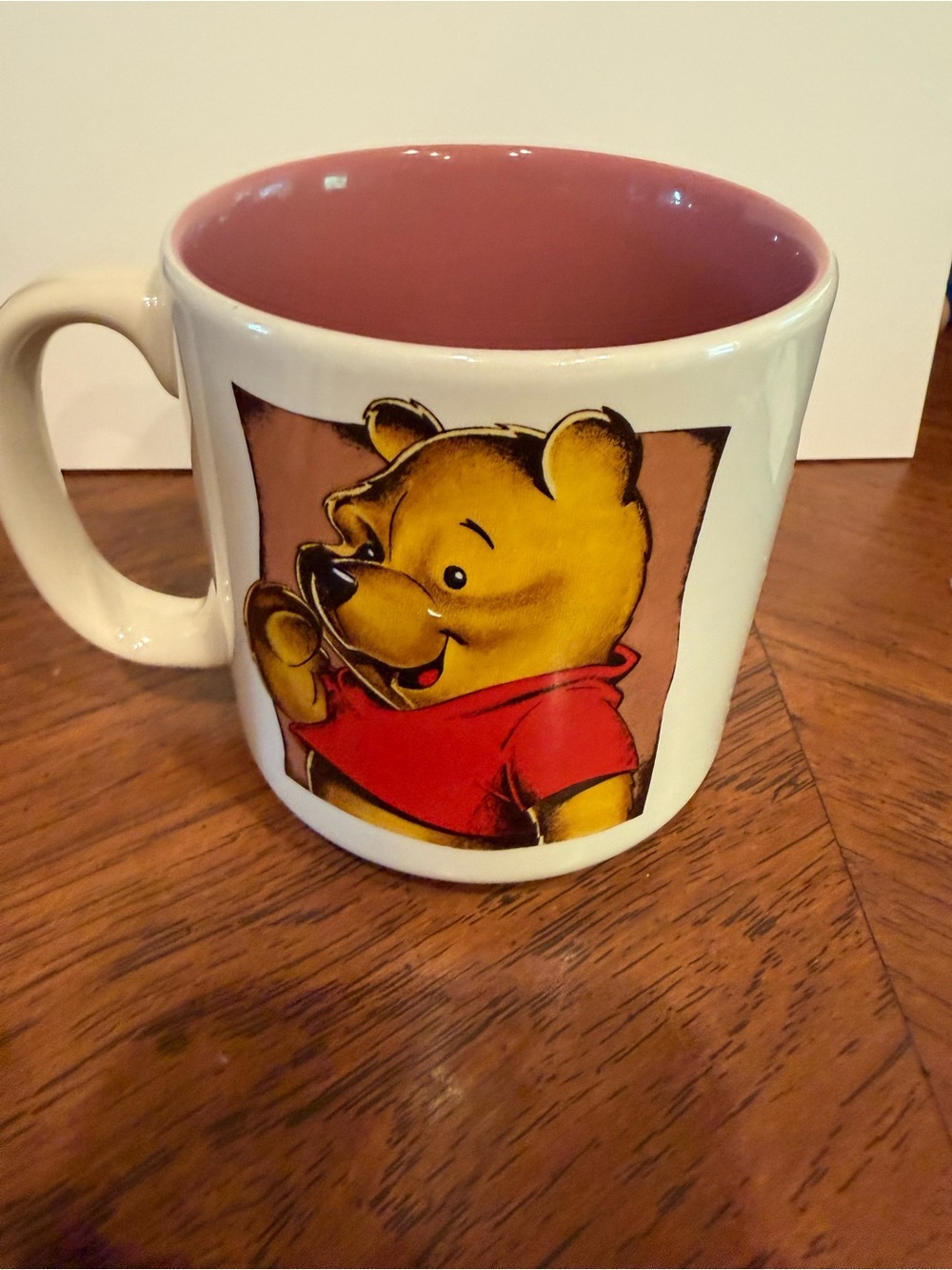 Disney White Ceramic Mug Base with Copyright Marking